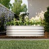 XINGHANZHENXUAN 2Pcs Raised Garden Bed, Galvanized Planter Raised Garden Beds for Vegetables, Flowers, Herbs, Heavy Duty - 2 of 4