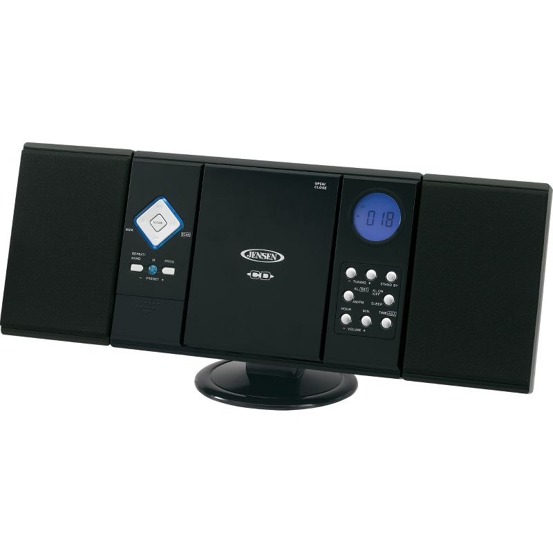 JENSEN JMC-180 Wall Mountable CD Music System with Digital AM/FM Stereo Receiver and Remote Control, 3 of 7
