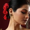 SOHI Women's Navy Blue The Hafsa Stud Earrings - 3 of 4
