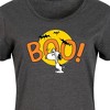 Women's Peanuts Boo Snoopy Graphic T-shirt Dress - Heather Charcoal - X-Large - 2 of 4
