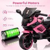Kids 6V Ride On Motorcycle, Battery Powered Ride On Toys with Treaded Tires, Working Headlight, Horn, Music, Training Wheels - 3 of 4