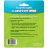 Teacher Created Resources® Magnetic Digital Classroom Timer, Black, Pack of 2 - 4 of 4