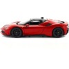 Ferrari SF90 Stradale Red with Black Top "Race + Play" Series 1/18 Diecast Model Car by Bburago - 4 of 4