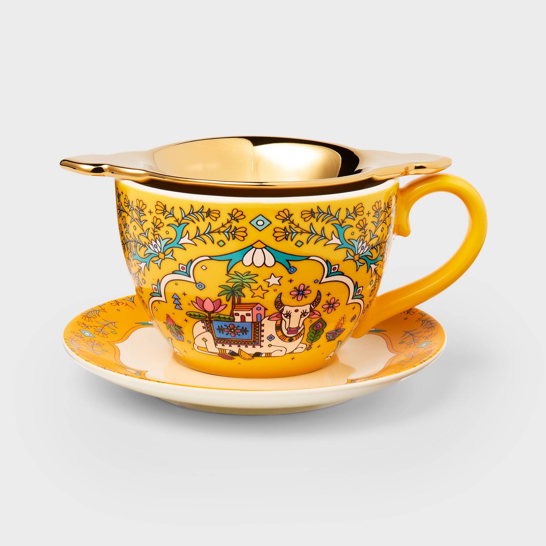Diwali 3pc 7.75 fl oz Tea Cup Set