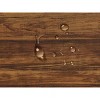 Lirago 31.5" Square Wood Office Desk Industrial Metal Frame Computer Desk for Home Office Conference Table Brown - 3 of 4