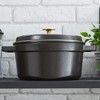 STAUB Cast Iron 4-qt Round Cocotte - 2 of 4