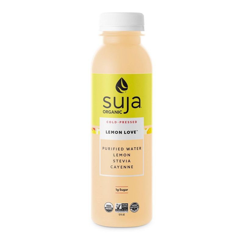 Suja Organic Lemon Love Cold-Pressed Fruit Juice Drink - 12 fl oz, 1 of 11