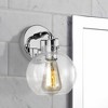 Generation Lighting Clara 10 1/2" High Chrome Wall Sconce - 2 of 3