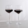 Viski Seneca Glasses - Faceted Stemmed Glasses - 4 of 4