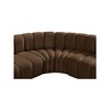 Meridian Furniture,Arc Velvet Modular Sofa - 4 of 4