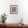 Deny Designs Dannick Flower Meadow in Muted Colors Black Framed Art Print - 2 of 4