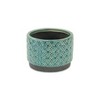 Cheung's Zajedani Turquoise Wide Lattice Pot - Small - 3 of 3