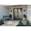 Progress Lighting, Cylinder Collection, 2-Light Outdoor Wall Lantern, Antique Bronze, Aluminum, Halogen, Shade Included - 3 of 4