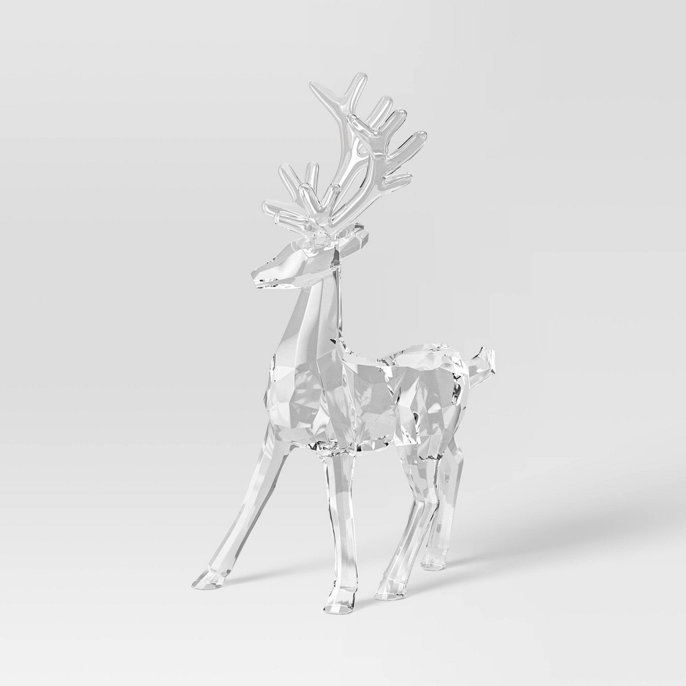 Acrylic Deer Christmas Animal Figurine - Wondershop