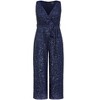 Women's Plus Size Dazzling Jumpsuit - navy | CITY CHIC - 4 of 4