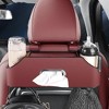 TruAIR Rear Seat Headrest Storage Box Ð Multifunctional Car Organizer with Cup Holder - 3 of 4