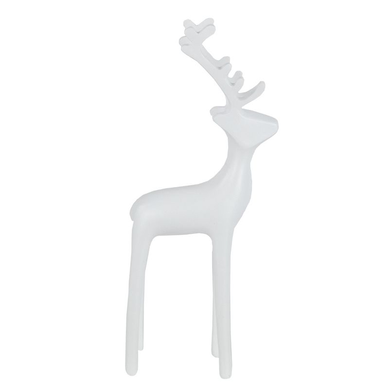 Northlight 8.25" White Reindeer Christmas Decoration, 5 of 7