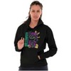 PACMAN Halloween Video Game Credit Hoodie Sweatshirt Women Men Brisco Brands - 4 of 4