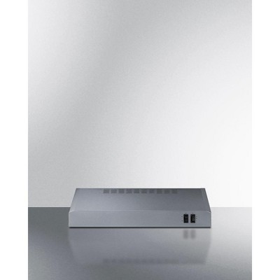 Summit 20'' Stainless Steel Convertible Under Cabinet Range Hood