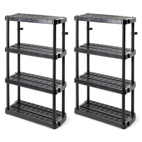 ClosetMaid 14 in. W 2-Tier Ventilated Wire Sliding Cabinet