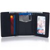 Alpine Swiss RFID Mens Theo OVERSIZED Trifold Wallet Deluxe Capacity With Divided Bill Section Camden Collection Comes in a Gift Box - 2 of 4