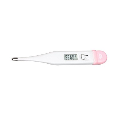 MABIS Digital Basal Body Thermometer for Ovulation Tracking, Fertility, Period Tracking and Natural Family Planning with Beeper and Memory, Oral Use