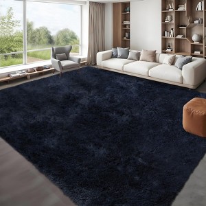 Rugs for Large Living Room Rug Washable Chenille Shag Carpet Non Slip Boho Bedroom Nursery Rug - 1 of 4