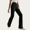 Anna-Kaci Women's Soft Ribbed Knit Lounge Pants with Flared Leg Silhouette and Comfortable High Waist Fit for Everyday Comfort - 3 of 4