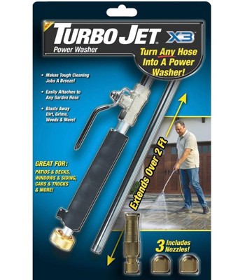 Turbo Jet X3 Power Washer Dark Gray : Target