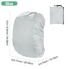 Unique Bargains Waterproof Backpack Rain Cover with A Carry Pouch for Hiking/Biking 1 Pc - 3 of 4