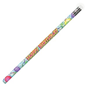 Moon Products Happy Birthday Glitz Pencil, Pack of 144 - 1 of 3