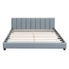 TiramisuBest Queen Size & Twin XL Size Upholstered Platform Bed, Mother & Child Bed, PU Leather - 4 of 4
