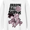 Dragon Ball Super Chibi Art Crew Neck Long Sleeve Men's White Sweatshirt - 2 of 3