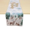 Unique Bargains Christmas Table Runner Polyester Multicolor 71x14 Inch 1 Pc - 4 of 4