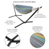 Double Brazilian Hammock with Stand Included by Hastings Home - 2 of 4