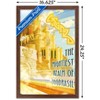 Trends International Marvel: Hero Lands - Asgard Framed Wall Poster Prints - 3 of 4