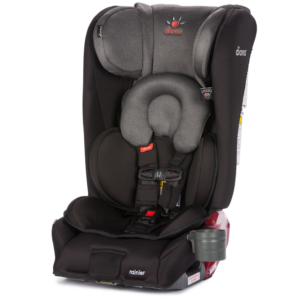 Diono Rainier All-In-One Convertible Car Seat - Black Mist, Gray