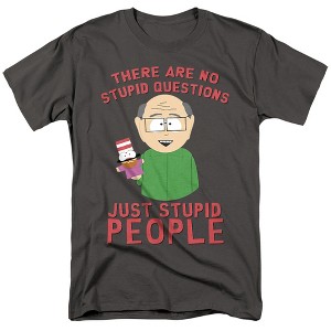 South Park No Stupid Questions Adult T-Shirt - 1 of 4