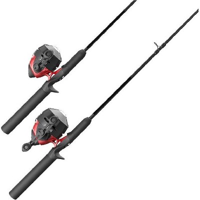 Nattork Spincast Reels and Fishing Rod Combos (2-Pack)