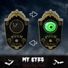 Racxily 7.1" Spooky Doorbell ¨C Light-Up Eyeball Halloween Decor | Child-Friendly Scare, Indoor/Outdoor Safe ¨C Haunted Home/Pumpkin Party Prop - 3 of 4
