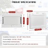 Concession Window, Concession Stand Serving Window Door with Double-Point Fork Lock, 85° Adjustable Serving Window for Food Trucks - 2 of 4