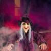 Slickblue Life Size 71in Halloween Hanging Witch, Talking Animated Decor with Lights and Creepy Sounds - 3 of 4