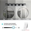 VYNXARIA Black Wall Lights, Modern 6-Light Vanity Fixture for Bathroom and Mirror - 3 of 4