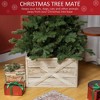 Whisen Wooden Christmas Tree Collar Box, 24" Farmhouse Christmas Tree Base Cover - 4 of 4