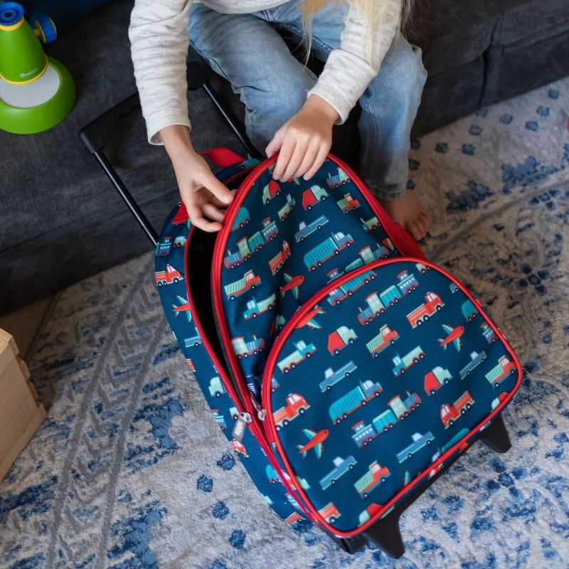 Wildkin Rolling Luggage for Kids, 2 of 7