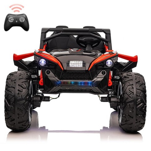 2 Seaters 24V Ride on UTV with Remote Control,10AH Battery, 400W Powerful Motors with 17" EVA Wheels - image 1 of 4