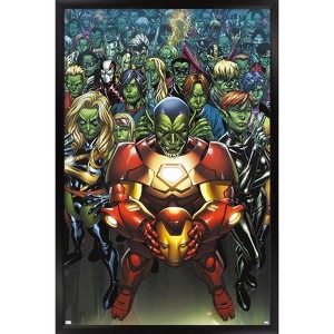 Trends International Marvel Comics - Secret Invasion - Avengers: The Initiative #15 Framed Wall Poster Prints - 1 of 4