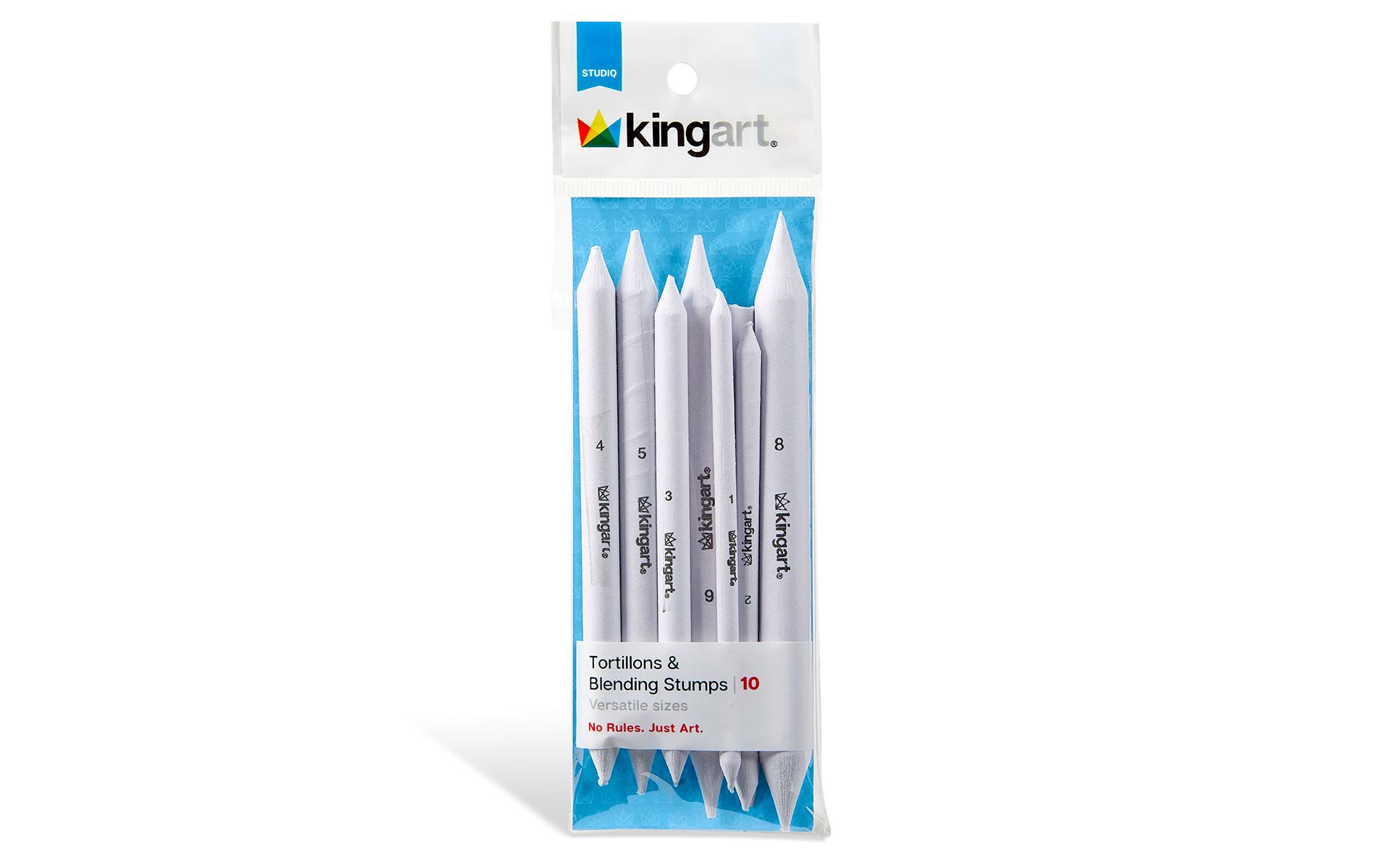 KINGART Blending Stumps & Tortillons 10 pc