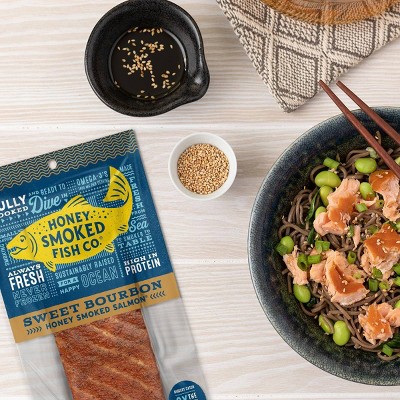 Honey Smoked Fish Co. Sweet Bourbon Salmon - 8oz