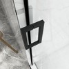 NicBex Shower Door 70"H Frameless Shower Doors Double Sliding Shower Door with Premium 5/16" (8mm) Thick Tempered Glass Door - 2 of 4
